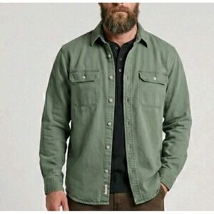 L.L.Bean Shirt Mens Large Tall Burgundy Chamois Cloth Traditional Fit Cotton